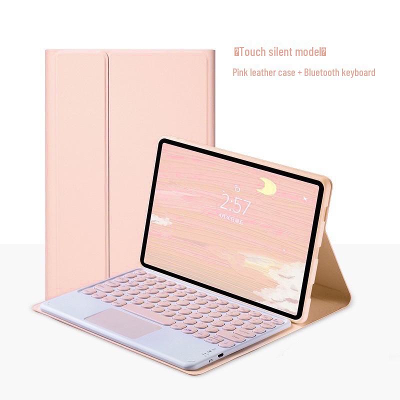 Чехол-клавиатура Bluetooth из кожи для iPad Pro 11 10-го поколения 10.9 со слотом для стилуса - Магнитный защитный чехол для планшета 10.2