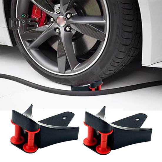 Портативный клин для шин с вращающимися на 360 градусов двойными колоннами, направляющее устройство для мойки автомобилей, универсальное направляющее устройство для шланга, упор для шин, детализация автомобиля