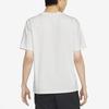 Nike Pure Color Front Pattern Print Crew Neck Short Sleeve T-Shirt Men Tops White DQ1816-121
