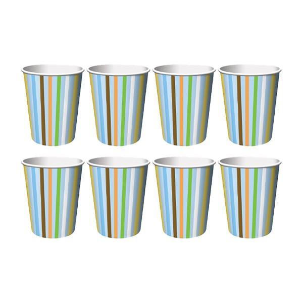 Paper Art праздничный стаканчик 266мл (Пакет из 8)