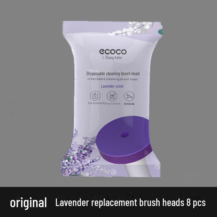 Настенный одноразовый туалетный ершик - двойной ствол, без мертвых углов, инструмент для уборки ванной комнаты