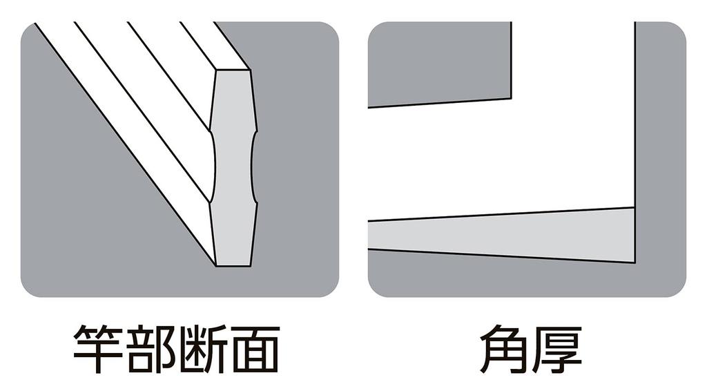 Niigata Seiki SK Сделано в Японии Серебряный изогнутый Shaku Koryu Kaidan Scale Square Толщина 30 см SC-30CKD