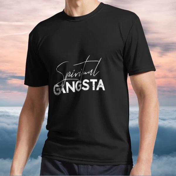 New Shirt spiritual gangster Active Logo TEE T-Shirt Funny Size S to 5XL