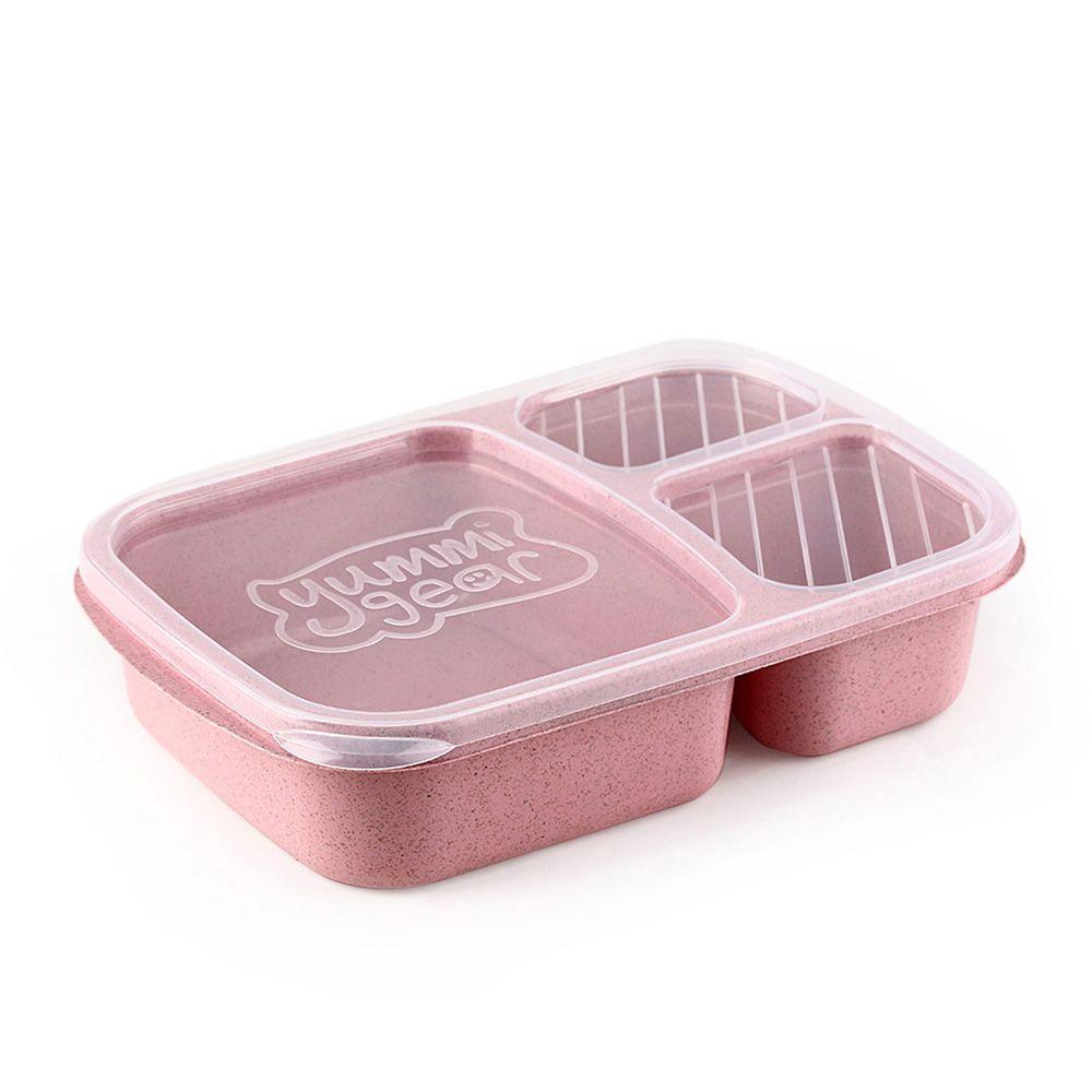 Portable Dinnerware Compartmentalized Food Fruit Container Lunch Box Lunchbox Picnic Storage Boxs