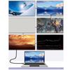 Кабель USB C 90 градусов для передачи данных 40 Гбит/с Синхронизированный дисплей 8K UHD Подходит для ноутбуков планшетов Быстрая зарядка Передача данных