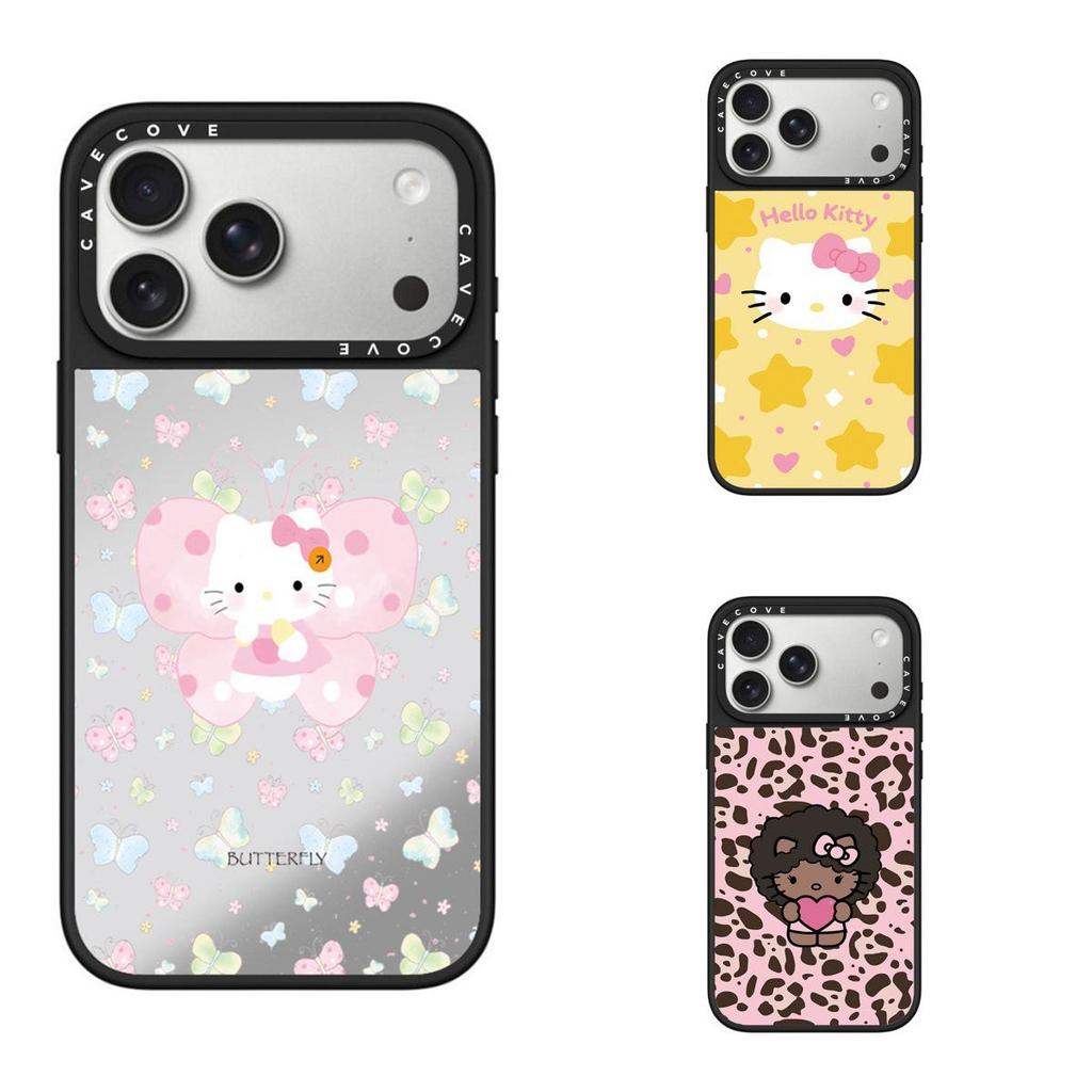 Чехол Hello Kitty с бабочкой для iPhone 17 Pro Max/16 Pro Max/15 Защитная крышка
