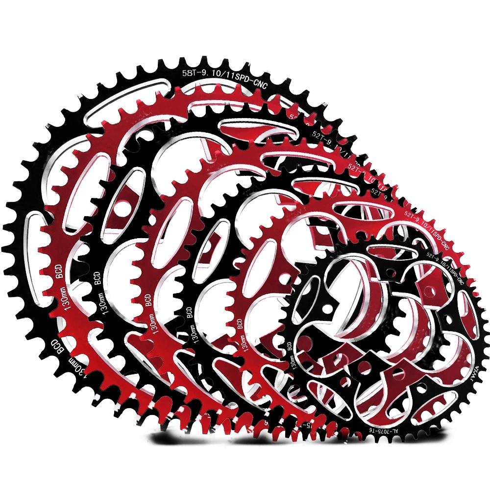 Climbing Power CNC 50T 52T 54T 56T 58T 60T Narrow Wide 130BCD Звезда для шатунов