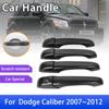 Умная дверная ручка из углеродного волокна для Dodge Caliber 2007 2008 2009 2010 2011 2012, внешние аксессуары для автомобиля, Стайлинг