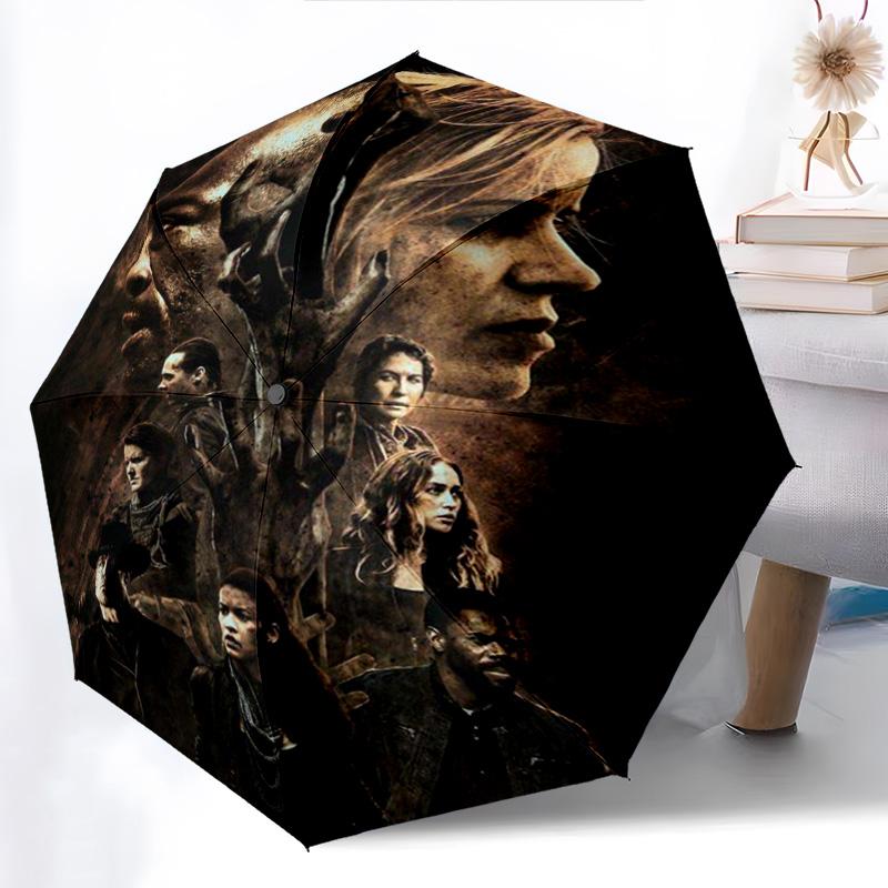 Survival Undead World Folding umbrella Portable Suitable for all seasons Sun umbrella printing Sun umbrella