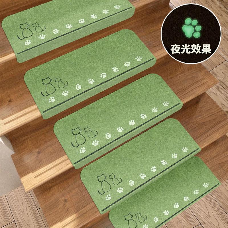 2026 Japanese Style Home Stair Floor Mat PVC Floor Mat Luminous Floor Mat Non Slip Floor Mat Home Floor Mat Carpet Self-adhesive