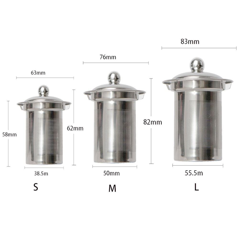 Stainless Steel for Spice Coffee Fine Mesh Tea Infuser Tea Strainer Tea Leaf Filter Teaware