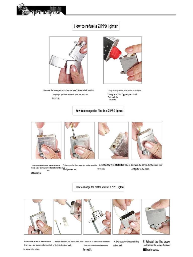 Zippo Name of the Rose Valentine's Day Personalized Kerosene Lighter