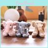 Adorable Elephant Plush Doll With Pp Cotton Filling For Backpack Decor And Gifts