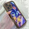 JT528 Разноцветные планеты для iPhone 17 16 15 14 13 12 Pro Max Samsung S26 S25 Ultra A17 A07 A56 A16 A15 A06 A35 Xiaomi 15T Redmi 15c 14C Мягкий чехол