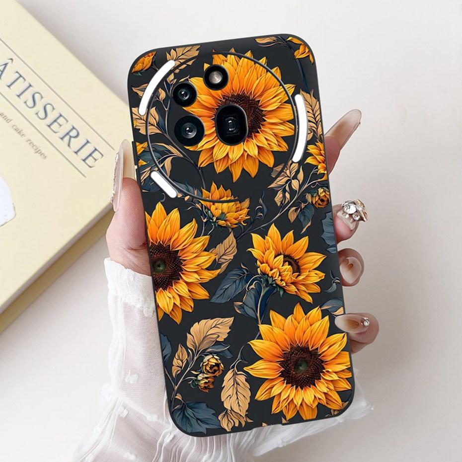 Fashion Design Phone Case For Nothing Phone (3a) Pro Phone3a Black Silicone Soft Cover For NothingPhone 3a 3 a Pro Cases Bumper