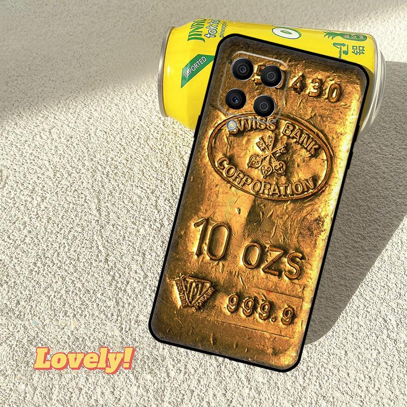 Деньги Доллары Монета Золотой Чехол Для Samsung Galaxy M56 M06 M12 M32 M52 M35 M55 M15 M11 M13 M14 M16 M36 M31 M53 M34 M54