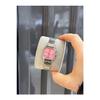 Silver Strap Pink Color Women's Wristwatch