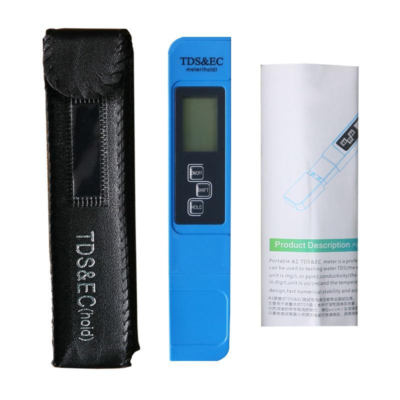 1Pcs Temperature 3in1 Water Tester LED Display Water Quality Monitor Testing Pen for Drinking Water Fertilizer Concentration