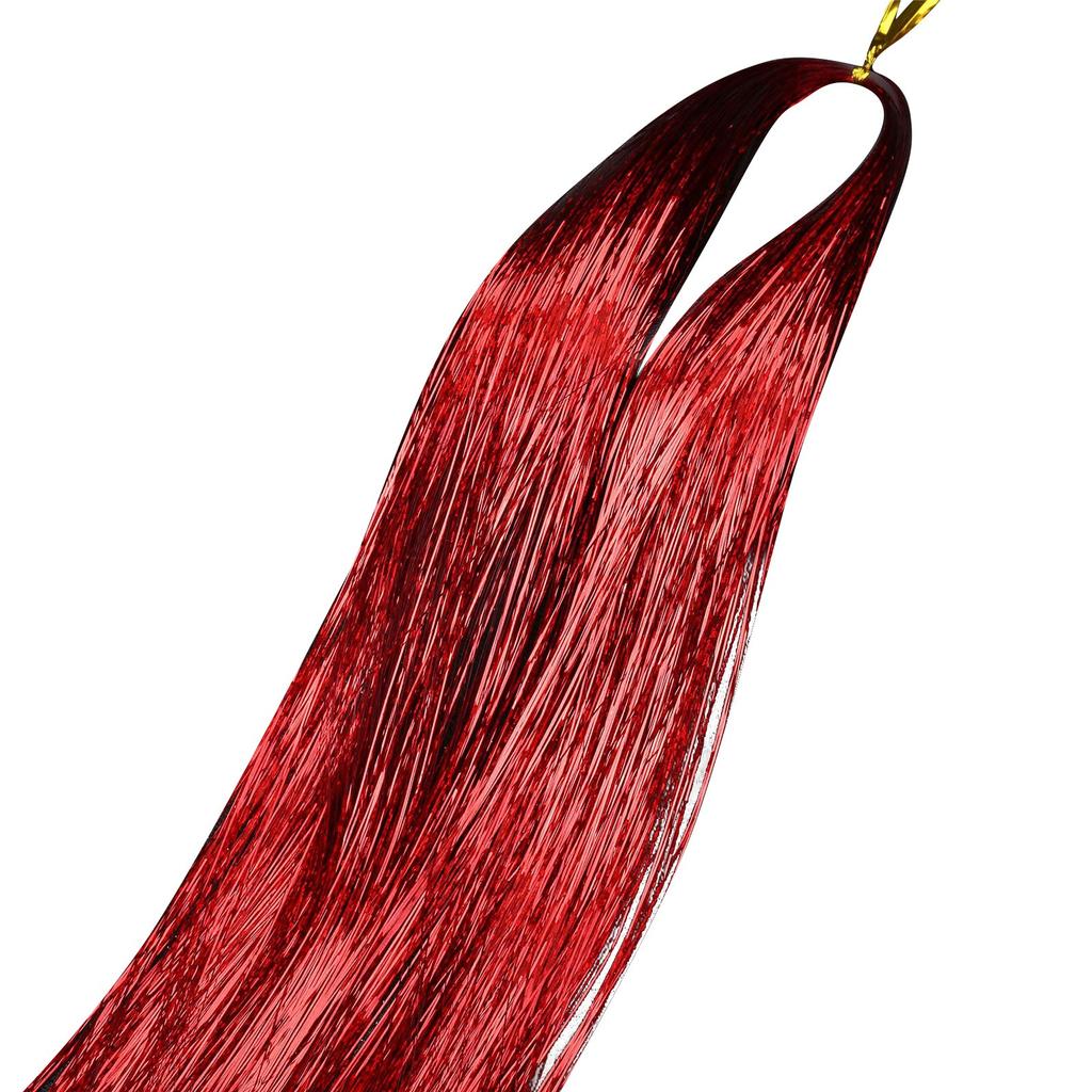 47 Inches Hair Extension-Tinsel 12 Colors 2400 Strands Hair Extensions For Women