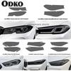 Черная smoked TPU наклейка Защитная пленка для фар автомобиля Для BMW F40 F22 F44 F30 F31 G20 F34 F32 F36 F10 G30 F06 F07 F12 F01 G11