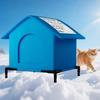 Outdoor Cat House ,Pet Shelter ,Insulated Hut ,Warm Nest for Courtyard Indoor Lawn Backyard