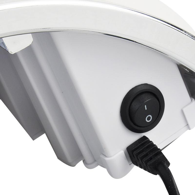 Powerful Nail Dust Suction Collector with 3 Fan Vacuum Cleaner Manicure Tools with 2 Dust Collecting Bags Nail Salon Equipment