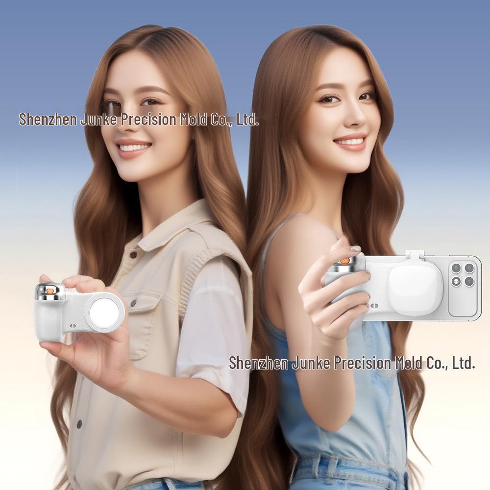 Wireless Bluetooth Magnetic Selfie Stick with Fill Light for Vlogs and Live Broadcasts