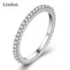 Классическое кольцо Lindon из медного сплава с цирконием, женские ювелирные изделия, свадебный подарок для вечеринки