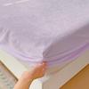 2026 Супер Теплое Мягкое Фланелевое Покрывало 25см Универсальный Наматрасник Кристальный Вельвет Простыня на Резинке Антиклещ Без Наволочки