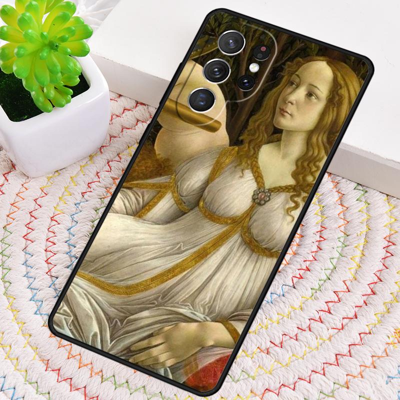 Чехол для телефона Botticelli 'Рождение Венеры' Классическое искусство для Samsung Galaxy note 10 pro S26 Ultra S23 S24 FE S25 S21 S22 PLUS