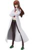 Figma Makise Kurisu белое пальто окрашенные подвижные кружочки;Версия ворот. (немасштабная фигурка из АБС и ПВХ)