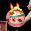 LED Light Material Package Festival Lantern Mid-Autumn Lantern Rabbit Lantern Rabbit Hanging Lamp