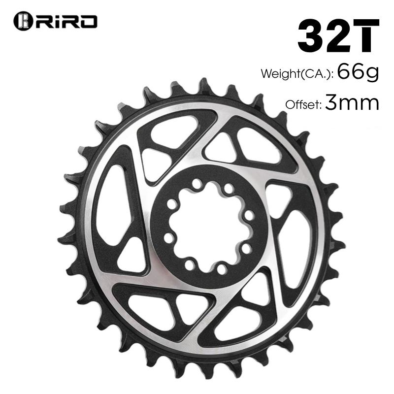 RIRO MTB Chainwheel CNC Aluminum Alloy Bicycle Chainring for SRAM Mountain Bike Professional Cycling Crankset Part Chain Ring