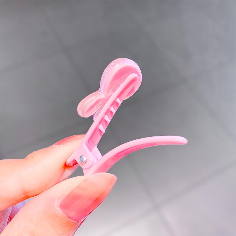 Детские заколки для волос конфетных цветов, милые заколки для волос с бантами и фруктами, заколки для челки и аксессуары для девочек