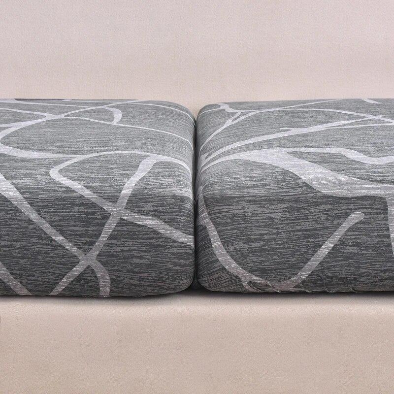 Эластичные чехлы для диванных подушек, чехлы для диванных сидений, противоскользящие защитные чехлы для мебели, замена отдельных подушек