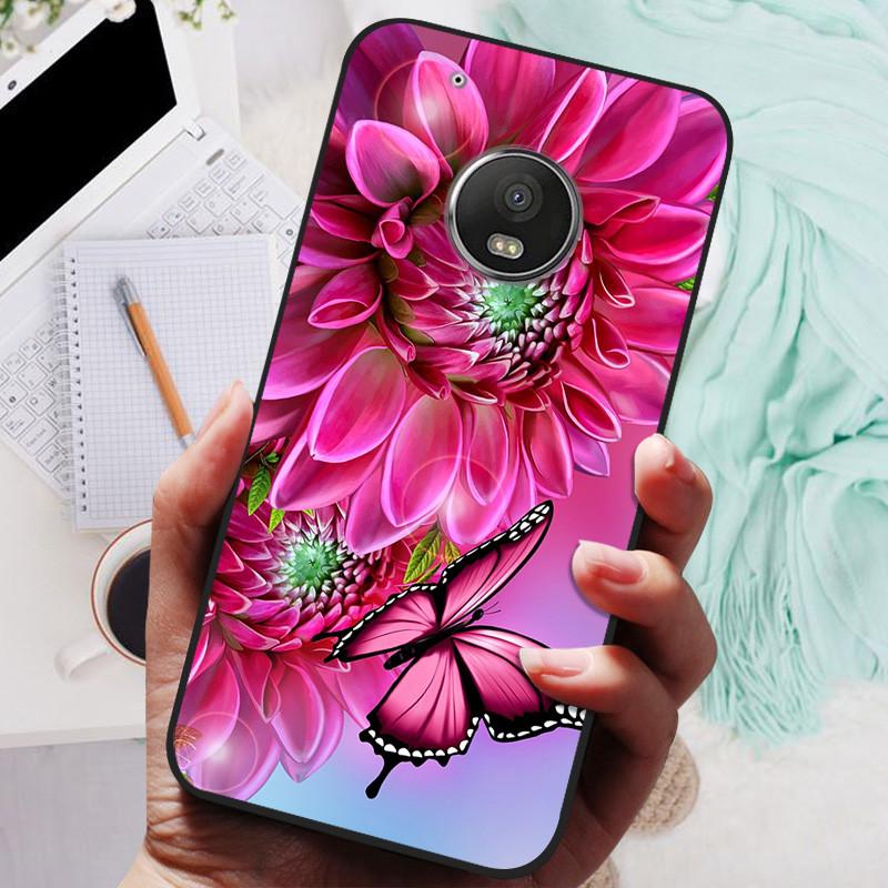 Чехол для Motorola Moto G5 Plus Черный Чехол Лев Волк Силиконовый Мягкий Задний Чехол Для Moto G5 Plus Чехол для Телефона G5+ Защитный Корпус