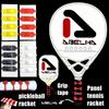 Beemon Padel racket custom handle grip silicone enhanced anti-slip comfort, anti-slip cover for badminton/tennis racket