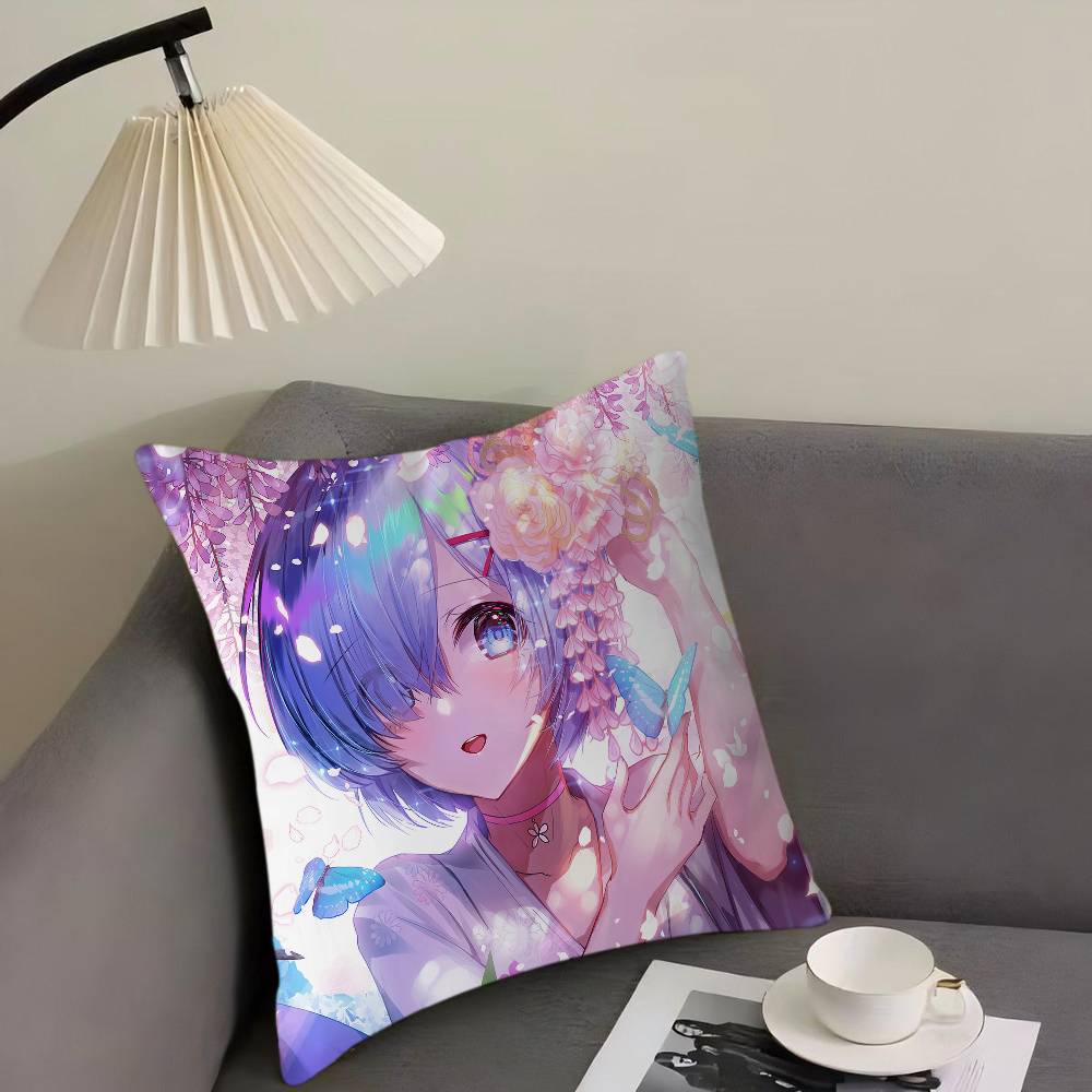 Рем Рам Мультяшная Анимация Наволочка Мультяшный Подарок Наволочка Декор Спальни Дома Дивана Кресла Сиденья Наволочка