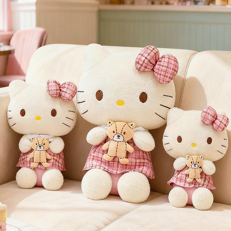 Плюшевая игрушка Креативная Кавайная кукла-кошка для девочек и подарок на День святого Валентина