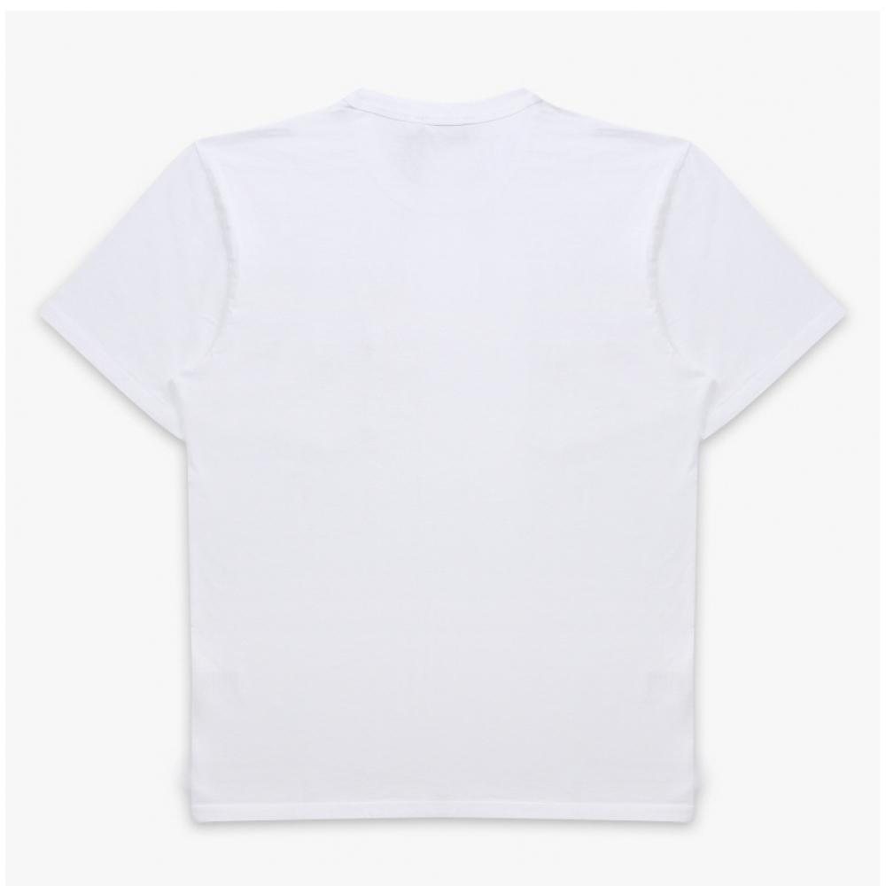 MaiSon KitSune Gm00116kj0008 P100 Profile Fox Patch Pocket Men S Short Sleeve Tee