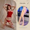 Sexy Christmas Lingerie Seduction Robe Uniform Suit Pajamas Sex Passion Winter Bunny