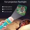 Детский проектор-фонарик с животными, фруктами, динозаврами, мультяшный, для сна, светящийся ночник