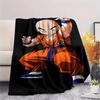 1PC Krillin Patterned Flannel Blanket Suitable For All Seasons For Home Decor Warmth And Comfort Gifts Holiday Present