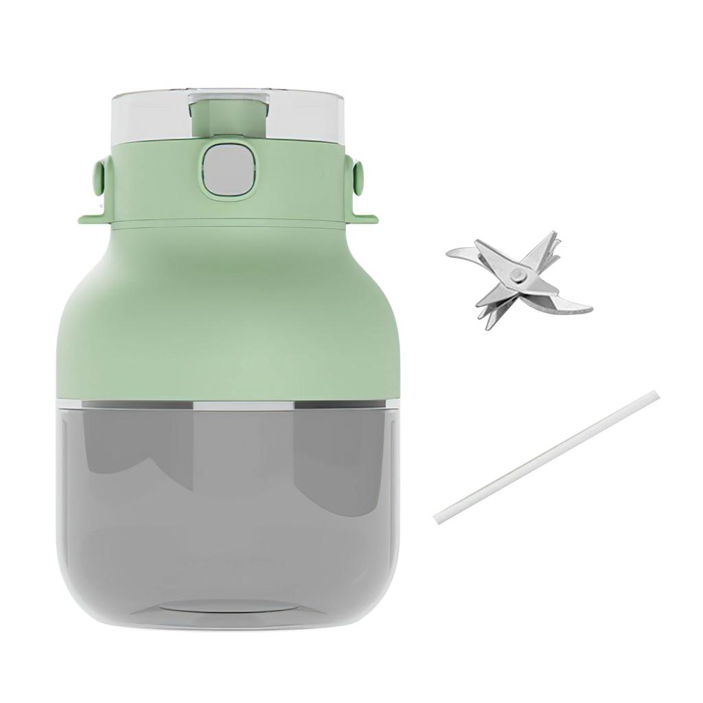 Electric Juicer Blender USB Rechargeable Mini Juicer Cup 4/10 Blades Large Capacity Quick Smoothie-Making Bottle for Travel