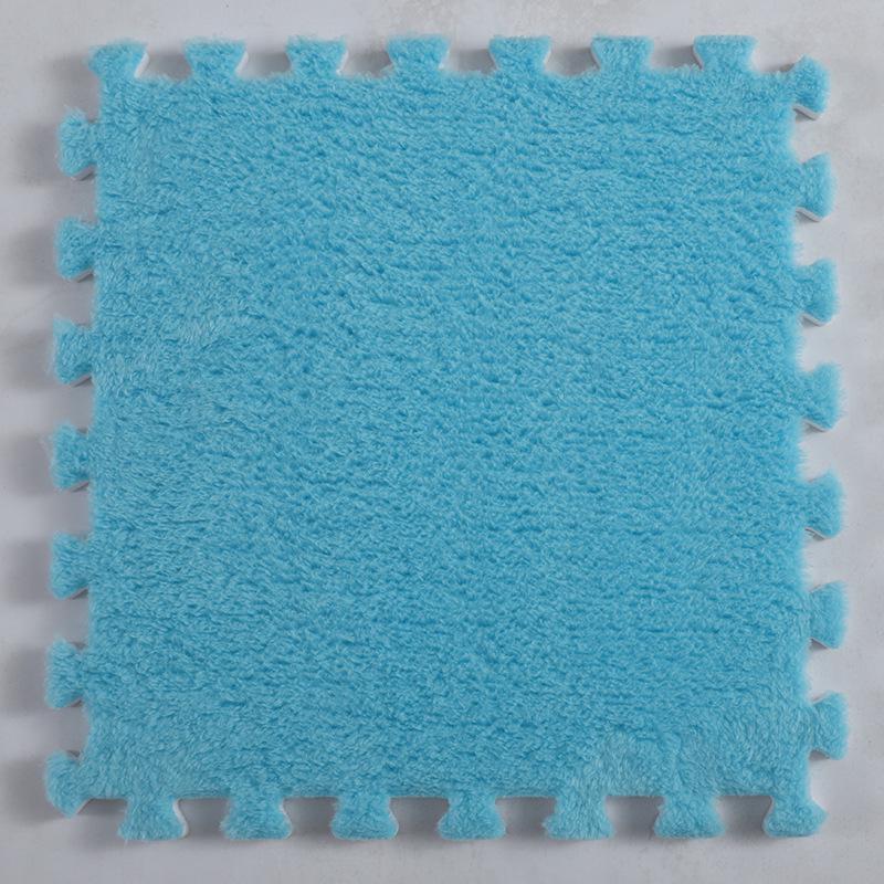 Cross-Border Splicing Foam Baby Crawling Mat - Plush, Dirt-Resistant, Cuttable Carpet for Living Room or Bedroom