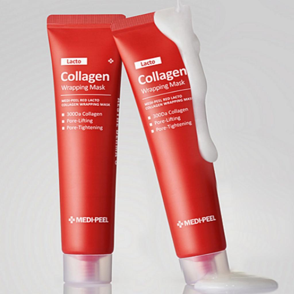 MEDI-PEEL ЛАКТО КОЛЛАГЕНОВАЯ МАСКА-ОБЕРТЫВАЮЩАЯ 70мл