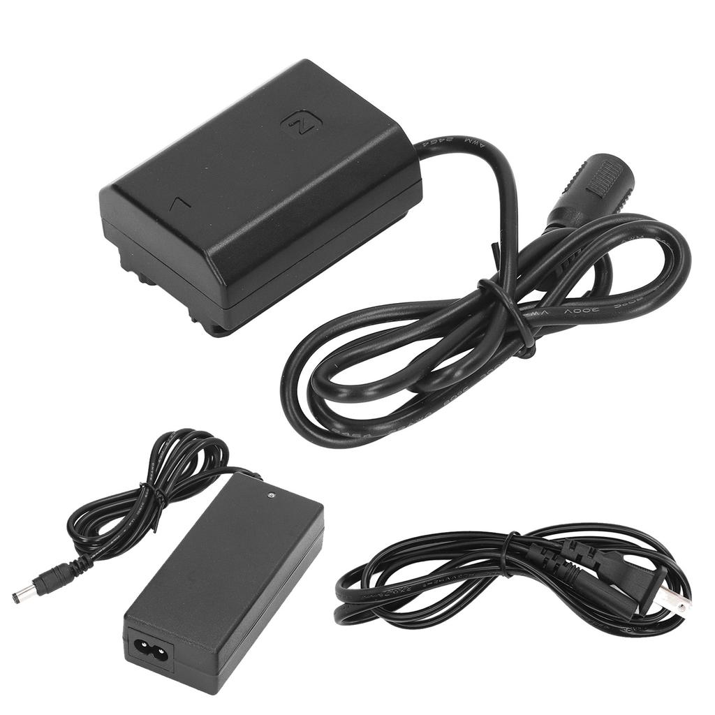 NP FZ100 Полная декодирующая фиктивная батарея AC Z100 Кабель адаптера питания Комплект зарядного устройства для цифровой камеры