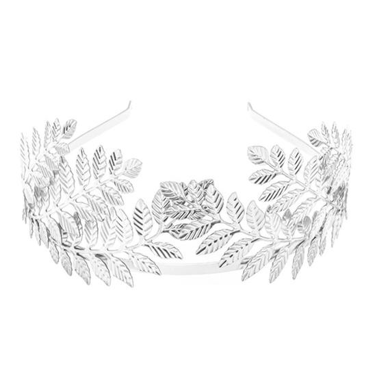 Fashion Women Leaves Crown Headband Wedding Party Headwear Hair Accessories