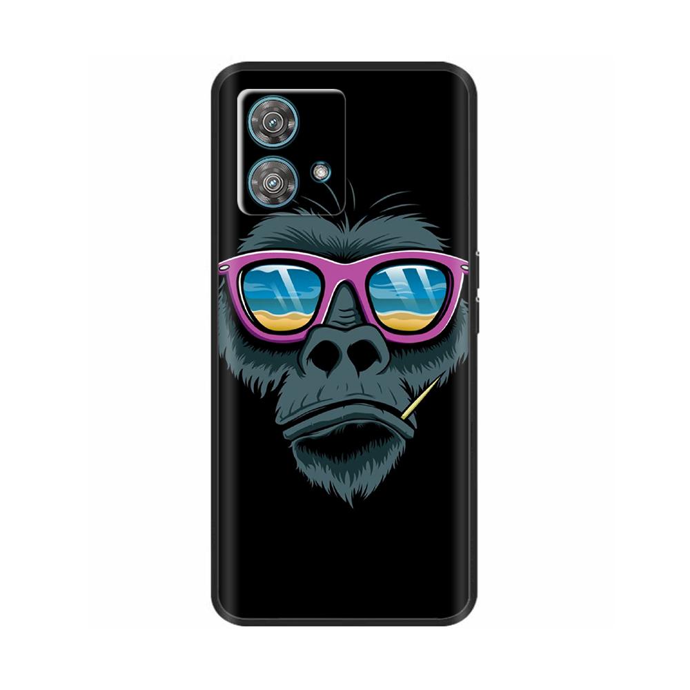 Для Moto Edge 40 Neo Чехол Ударопрочный Корпус Мягкий Силикон ТПУ Задняя Крышка Для Motorola Moto Edge40 Edge 40 Neo 5G Чехлы Для Телефона Etui