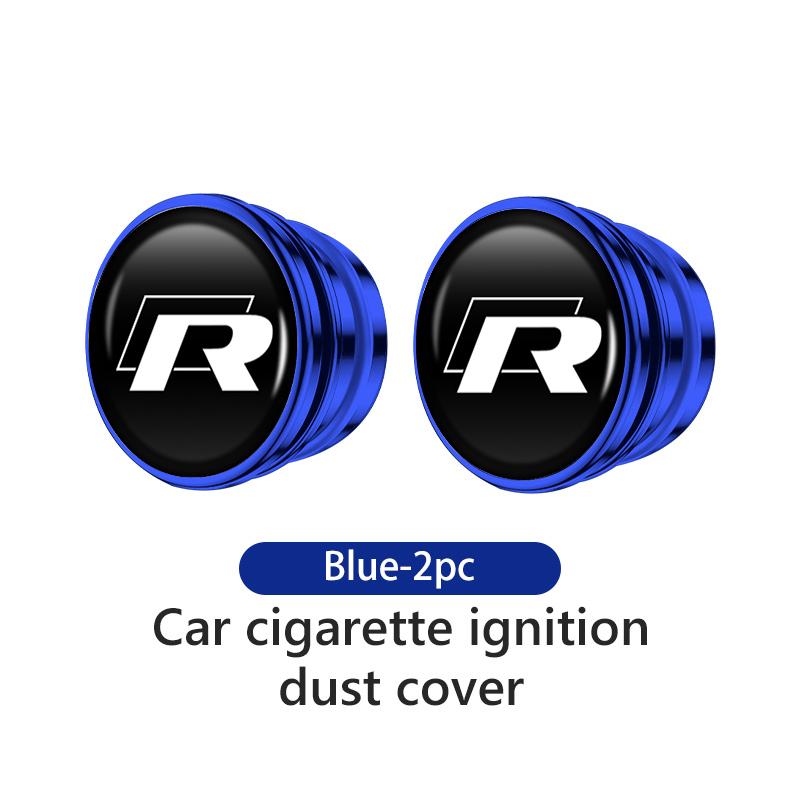 HIJK1 For Volkswagen VW Car Cigarette Lighter Cover DustProof Decoration Cap Golf Polo 4 5 6 Passat B5 B6 B7 CC Jetta Tiguan